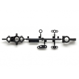 s-workz front steering knuckle andrear hub carrier set