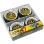 yeah racing spec d gomme da drift offset +6 ls cerchio bbs oro con canale bianco (4)