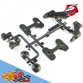 sworkz s12-2 rear wing mount set