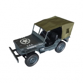 Radiosistemi Jeep Militare RC Grigia