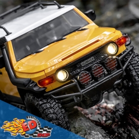 fms toyota fj cruiser 1/18 rtr scale crawler con carrozzeria rigida