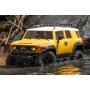 fms toyota fj cruiser 1/18 rtr scale crawler con carrozzeria rigida