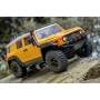 fms toyota fj cruiser 1/18 rtr scale crawler con carrozzeria rigida