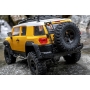 fms toyota fj cruiser 1/18 rtr scale crawler con carrozzeria rigida