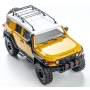 fms toyota fj cruiser 1/18 rtr scale crawler con carrozzeria rigida