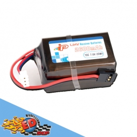 intellect 2600/1c hump batteria lipo hv rx/tx 7.6v. 2600mha