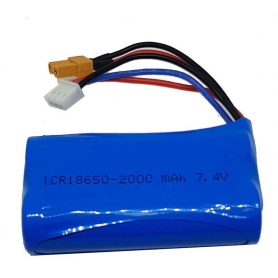 Batteria LiPo escavatore 2S 7,4V 2000mAh