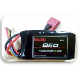 MAXPRO LIPO 30C 11,1V 860MAH 3S