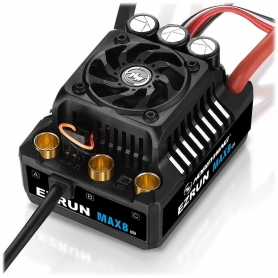 Hobbywing EZRUN MAX8 G2 160A. 2-6s Regolatore brushless waterproof BEC 6.0A.