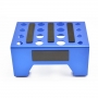 FASTRAX Supporto Modello Alto in Alluminio Anodizzato BLU