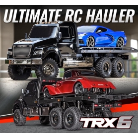 TRX-6 Ultimate Rc Hauler 6x6 Camion Carroattrezzi Elettrico TQi