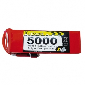 Lipo Xell-Sport 14,8V 5000MAH 4S 30C