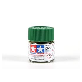 TAMIYA 81705 XF-5 Flat Green Colore Acrilico Opaco 10ml