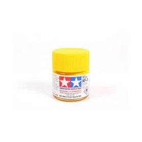 TAMIYA 81703 XF-3 Flat Yellow Colore Acrilico Opaco 10ml