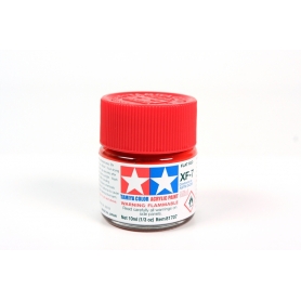 TAMIYA TC81707 XF-7 Flat Red Colore Acrilico Opaco 10ml