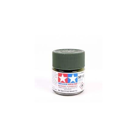 TAMIYA 81713 XF-13 J.A. Green Colore Acrilico Opaco 10ml