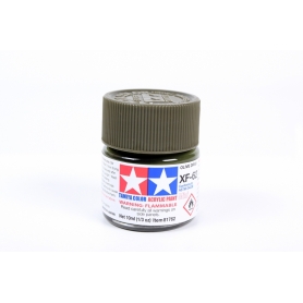 TAMIYA 81762 XF-62 Olive Drab Colore Acrilico Opaco 10ml