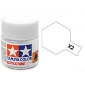 TAMIYA TC81502 X-2 White Colore Acrilico Lucido 10ml