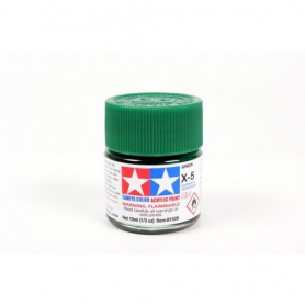 TAMIYA 81505 X-5 Green Colore Acrilico Lucido 10ml