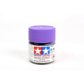 TAMIYA TC81516 X-16 Purple Colore Acrilico Lucido 10ml