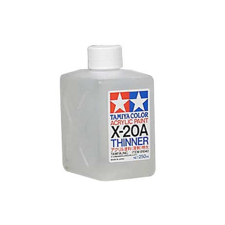 TAMIYA 81040 X-20A Diluente per Acrilici 250ml