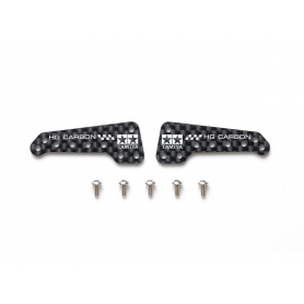 Tamiya 95601 Supporti Laterali Hg Carbon 1,5mm Mini 4wd