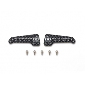 Tamiya 95601 Supporti Laterali Hg Carbon 1,5mm Mini 4wd