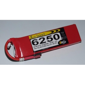 Batteria Lipo 7,4V 6250 mah