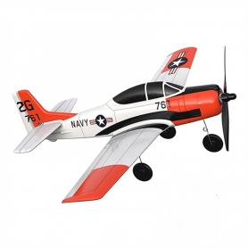 VOLANTEX T-28 Trojan 400mm 4CH Brushed Aereo RTF EPP con Gyro
