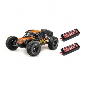 ABSIMA Rock Racer Mamba 7 Arancione 6S BL RTR + 2 LiPo 6200mAh