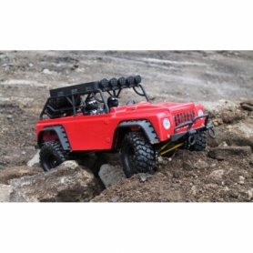 Crawler in scala DF-4S con illuminazione – Edizione RED