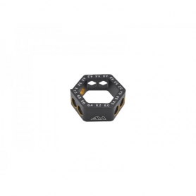 Calibro di Caduta AM 3,6-7,0 mm (0,2mm) Black Golden - AM-171101