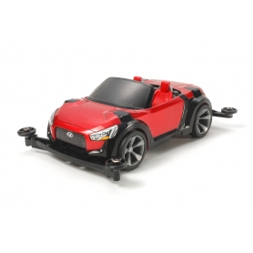 Tamiya 18082  DAIHATSU KOPEN RMZ Telaio Super II RED Mini 4wd