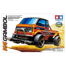 Tamiya 18718 Mini4wd k4 Gambol telaio fm-a