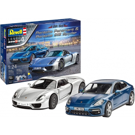 Revell 05681  Set Porsche 918 e Panamera 1:24