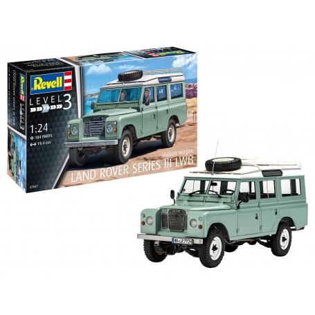 Revell 07047 Land Rover Serie III 1:24