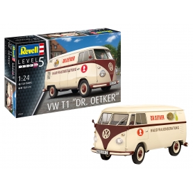 Revell 07677 Volkswagen T1 Bus Dr. Oetker Model Kit 1:24