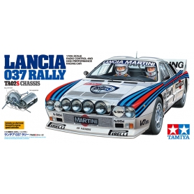 Tamiya 58654  Lancia Martini 037 RALLY TA-02S 1/10 in kit di montaggio