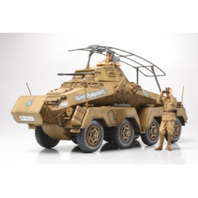 Tamiya 35297 Sd.Kfz.232 Africa Corps -Carro Blindato Pesante a 8 Ruote Tedesco