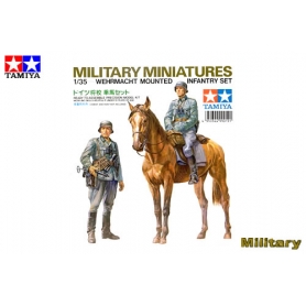 Tamiya 35053 Set di fanteria a cavallo della Wehrmacht