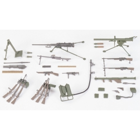 Tamiya 35121 Set Armi Fanteria Usa