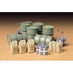 Tamiya 35186 Set Fusti e Taniche Tedeschi