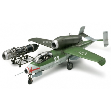 Tamiya 61097 Heinkel He162 A-2 Salamander In Kit di Montaggio