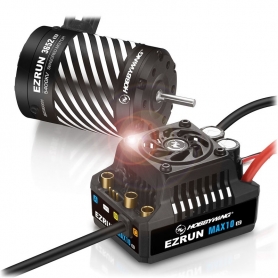 Hobbywing Ezrun MAX10 G2 80A Combo with 3652SD-5400kV 3,175 shaft