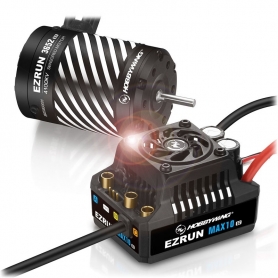 Hobbywing Ezrun MAX10 G2 80A Combo with 3652SD-4100kV 3,175 shaft
