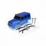 Carrozzeria Mercedes G500 TRX-4 Verniciata Blu completa di accessori