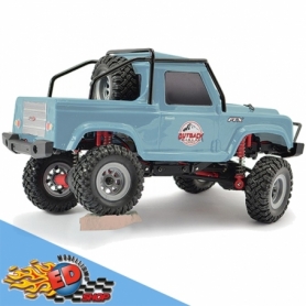 FTX Outback MINI 2.0 RANGER 1/24 4×4 Scaler RTR con luci BLU CHIARO