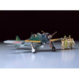 Tamiya 61027 Mitsubishi A6M5C Zeo Fighter (zeke) In Kit di Montaggio