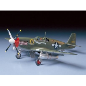 Tamiya 61042 North American P-51B Mustang In Kit di Montaggio