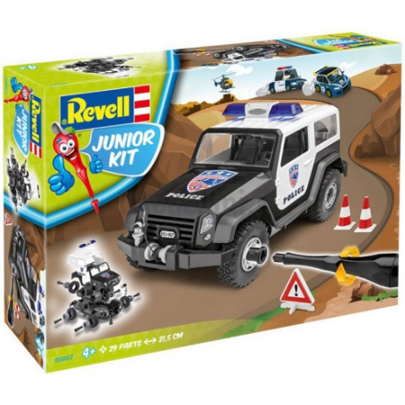 Revell 00807 Junior Kit Offroad Vehicle Police